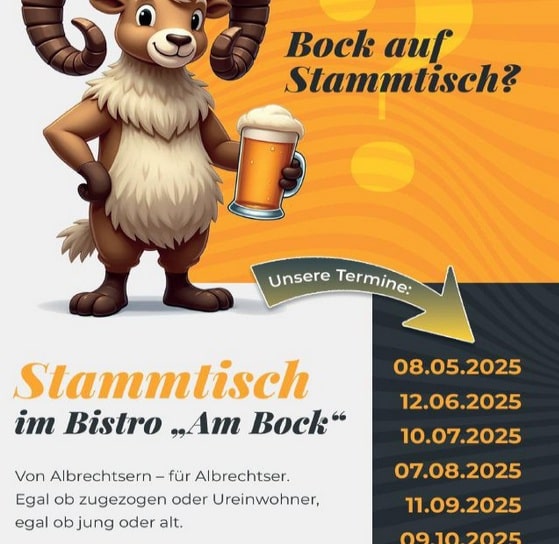 Stammtisch im Bistro Am Bock