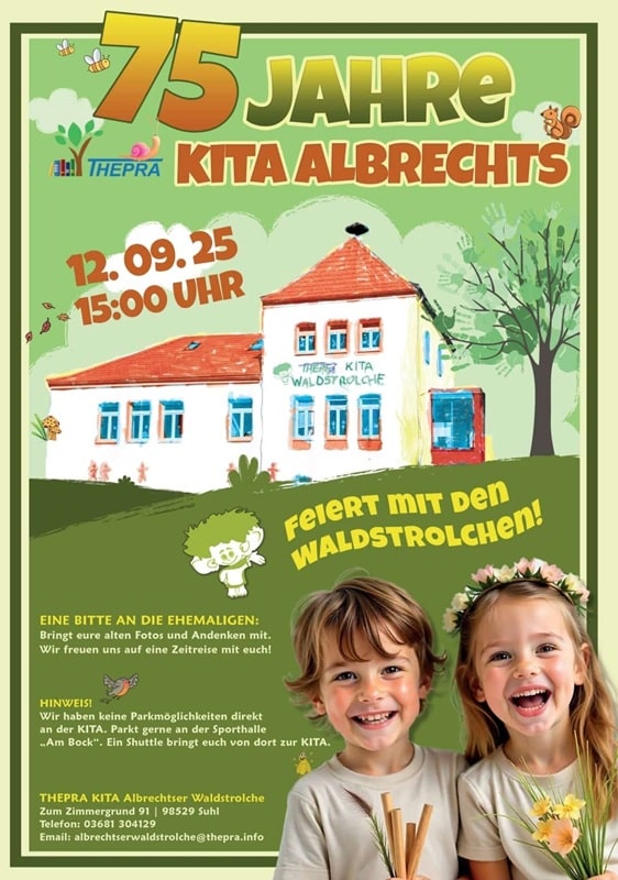 75 Jahre Kita Albrechts